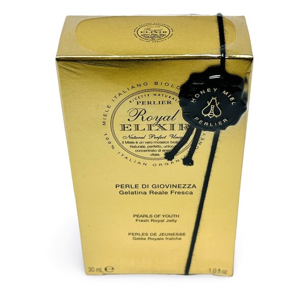 NIB Perlier Royal Elixir Pearls of Youth [1oz 30ml] Royal Jelly Face Serum - Picture 1 of 4